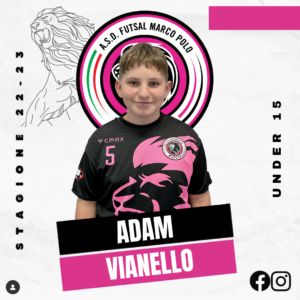 Futsal Marco Polo Under 15 - Numero 5 Vianello Adam