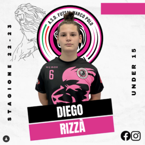Futsal Marco Polo Under 15 - Numero 6 Rizzà Diego