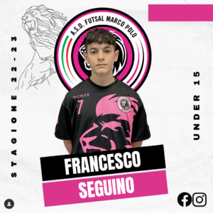Futsal Marco Polo Under 15 - Numero 7 Seguino Francesco