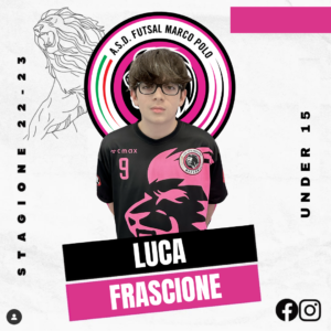 Futsal Marco Polo Under 15 - Numero 9 Frascione Luca