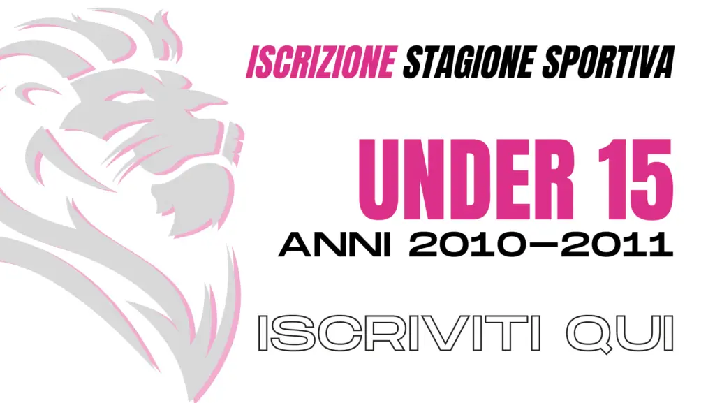 Iscrizione U15